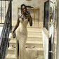 Mermaid Long Prom Dress Evening Party Dresses With Slit  fg7652