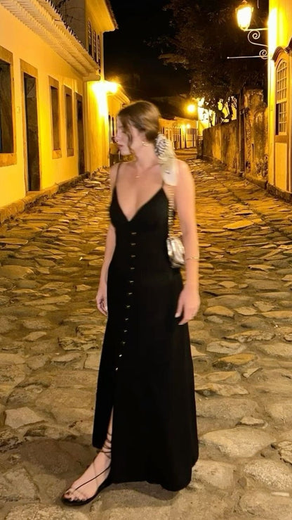 A Line Black Simple Prom Dress New Arrive Party Dress Evening Dress   fg7938