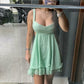 Green Birthday Dress Homecoming Dress Short Party Dress    fg7743