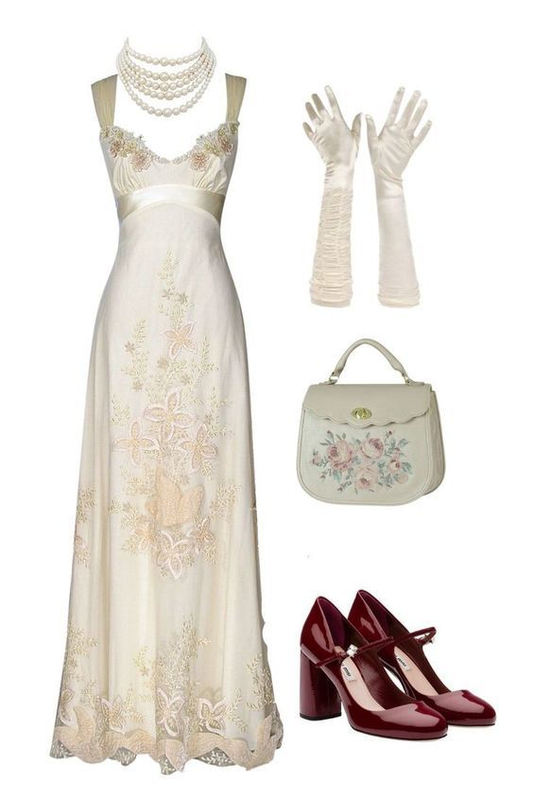 Robe de soirée longue en satin à bretelles trapèze vintage fg8310