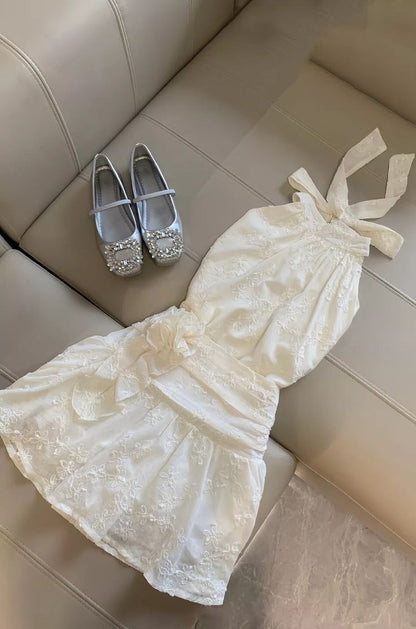 Sexy Ivory Lace Short Prom Dress Mini Birthday Party Dress Homecoming formalgowns Sexy Ivory Lace Short Prom Dress Mini Birthday Party Dress Homecoming formalgowns