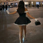 A Line Off Shoulder Homecoming Dress Short Evening Dress Cocktail Dresses Short Party Dress   fg7923