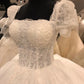 Luxury Wedding Dresses, Popular Lace A-line Bridal Gowns   fg7642