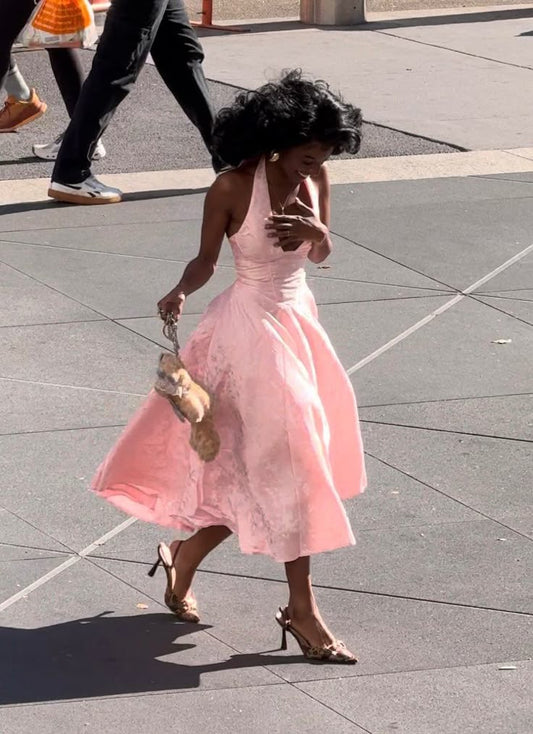 Sexy Pink Formal Dress Evening Party Dress  fg7526
