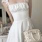 A Line Lace Homecoming Dress Short Party Dress    fg7582
