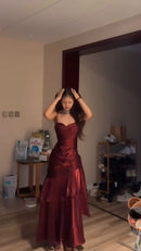 Burgundy Prom Evening Party Dresses   fg2717 main image 0