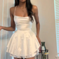White Birthday Outfit Short Evening Dress Cocktail Dresses Short Party Dress Homecoming Dress  fg8004