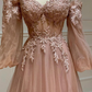 A-line Pink Sweetheart Prom Dress Party Dress, Off Shoulder Long Party Dress  fg8744