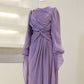 Burgundy Evening Dresses A Line Long Prom Gowns    fg7474