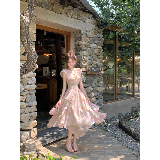 Buntes Meerjungfrau-Partykleid mit Pailletten und langen Abschlusskleidern fg8362