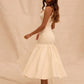 Elegant Square Neck Maxi Dress Sleeveless Women's Party Dress   fg7378