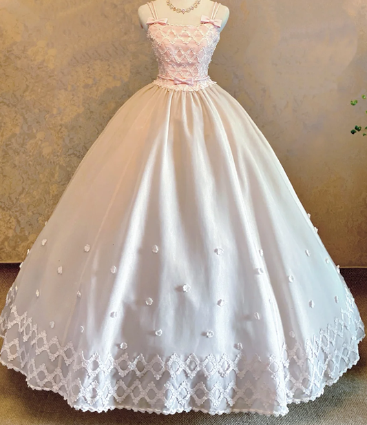 Pink Sweet 16 Birthday Ball Gown Formal Prom Party Dress fg8661