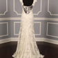 A Line Lace Vintage Wedding Dresses Retro Bride Gown fg8373