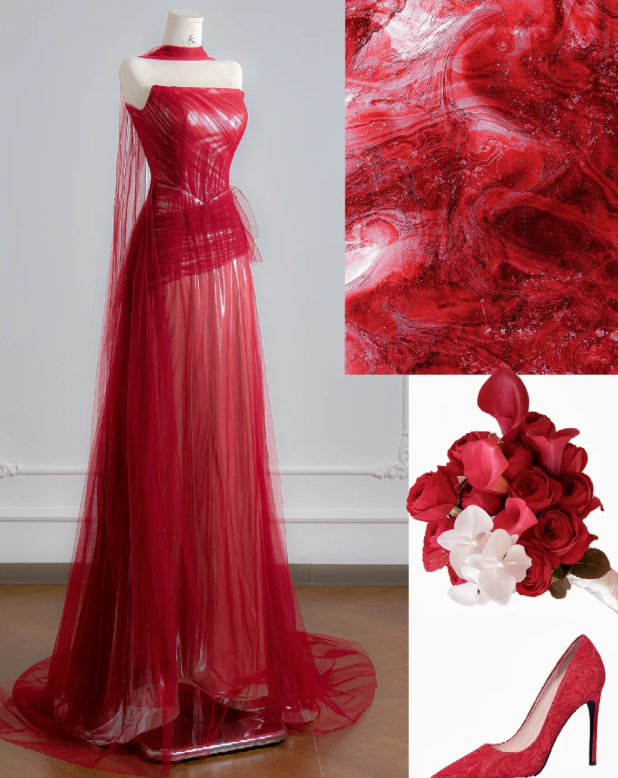 Robe de soirée longue sirène colorée à paillettes, tenue de remise de diplôme fg8362