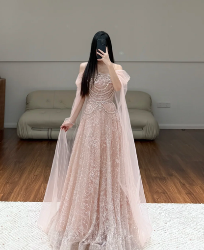 Buntes Meerjungfrau-Partykleid mit Pailletten und langen Abschlusskleidern fg8362