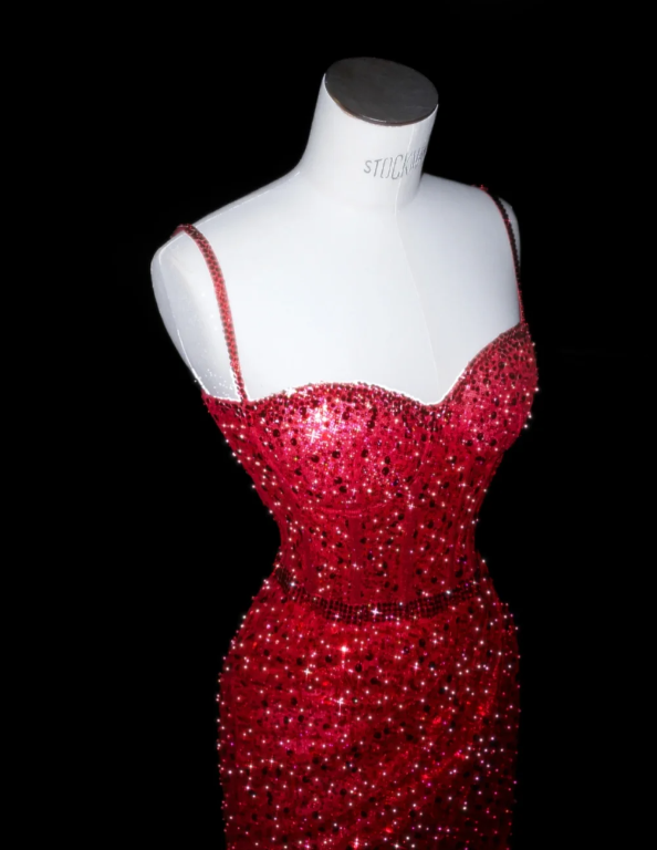 Robe de soirée longue sirène colorée à paillettes, tenue de remise de diplôme fg8362