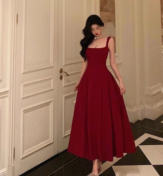 A-line Burgundy Prom Gown Party Dresses fg6877 formalgowns A-line Burgundy Prom Gown Party Dresses fg6877 formalgowns