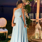 Long Evening Dress with Streamer,A Line Formal Party Gown    fg4778