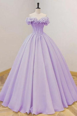 lilac princess prom dress main image 0