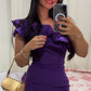 Sexy Purple Tight Homecoming Dress,Mini Prom Dresses      fg5102