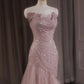 Evening Dresses Pink Dresses Senior Engagement Dress     fg4995