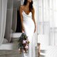 Sexy Simple A Line Bridal Gown Backless Custom Made Wedding Dress   fg4766