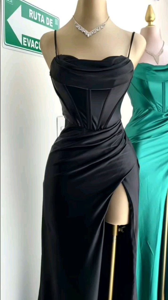 Black prom dress Evening Gown Party Dress     fg3224 main image 0