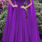 Purple Prom Dresses Off Shoulder Formal Prom Party Gowns     fg4453