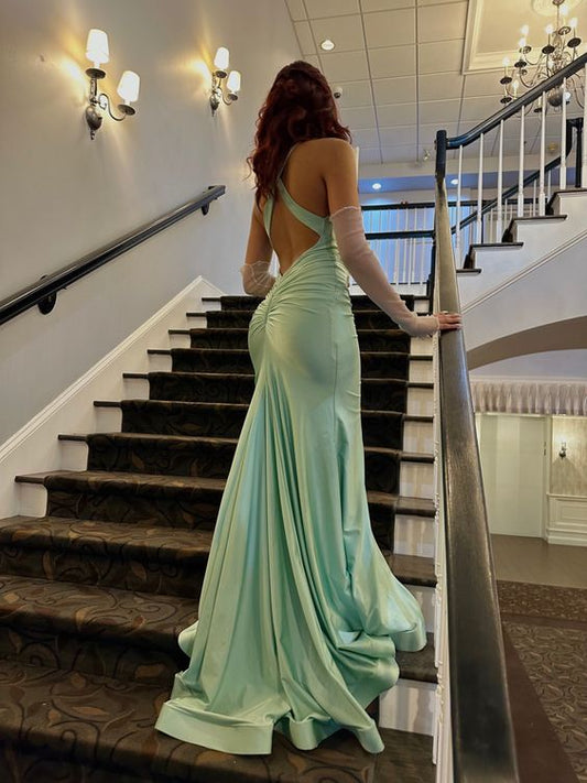 Long Prom Dress Sexy Evening Dress Meramid Party Gowns      fg5150