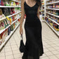 black simple prom dress , mermaid prom dress     fg2102