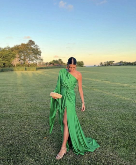 A Line Fashion Green Long Prom Dress, Formal Evening Gown fg3895 formalgowns A Line Fashion Green Long Prom Dress, Formal Evening Gown fg3895 formalgowns