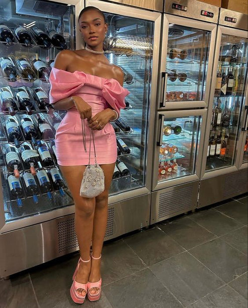 Pink Short Prom Dress Bithday Party Dress      fg5515 main image 0