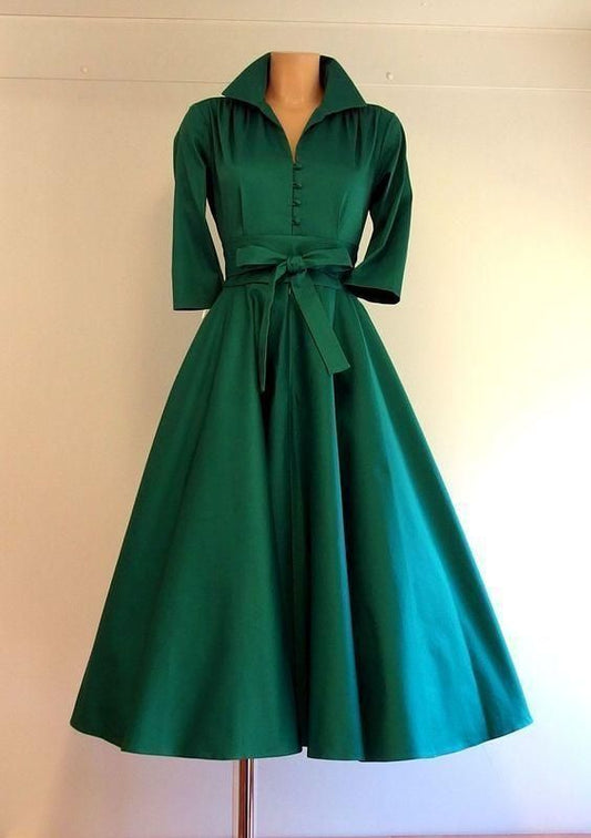 Amazing Green Knee Length Homecoming Dress    fg4113