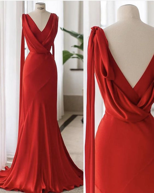 Elegant Red Evening Dresses Party Prom Dress fg4160 – formalgowns