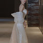 Sexy Mermaid Long Wedding Dress Evening Party Dresses    fg7703