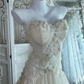 Sweetheart Beige Tulle Prom Party Dress Evening Dress Birthday Dress  fg8648