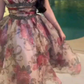 Flora Chiffon Prom Dress Evening Dress With Beading fg8229