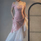 Mermaid Off the Shoulder Prom Gown with Sequins, Sparkly Formal Dresses      fg5081