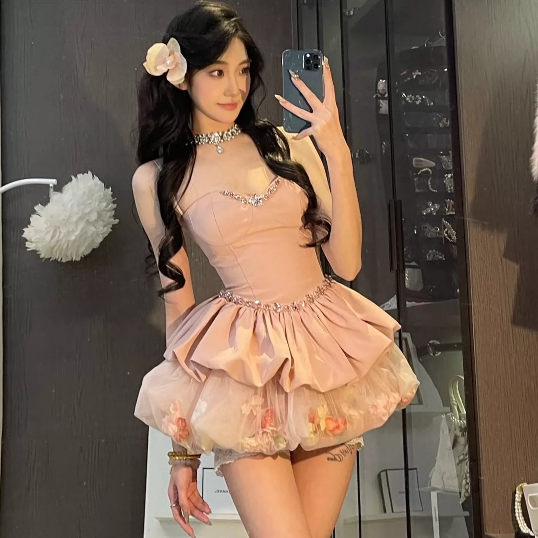 Buntes Meerjungfrau-Partykleid mit Pailletten und langen Abschlusskleidern fg8362