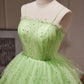 Green Tulle Short Prom Dress, Cute Green Homecoming Dresses      fg3412