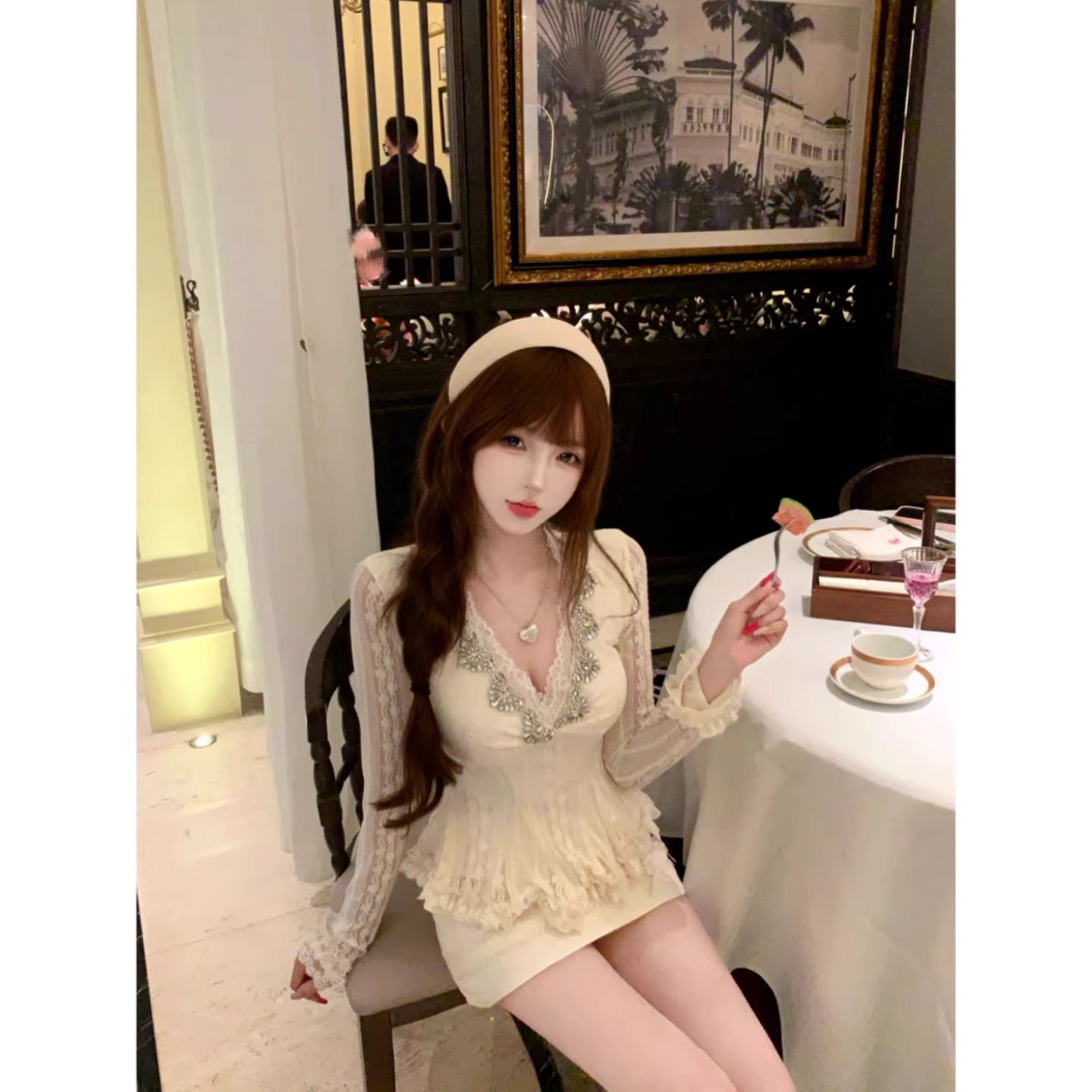Women's casual dress  829