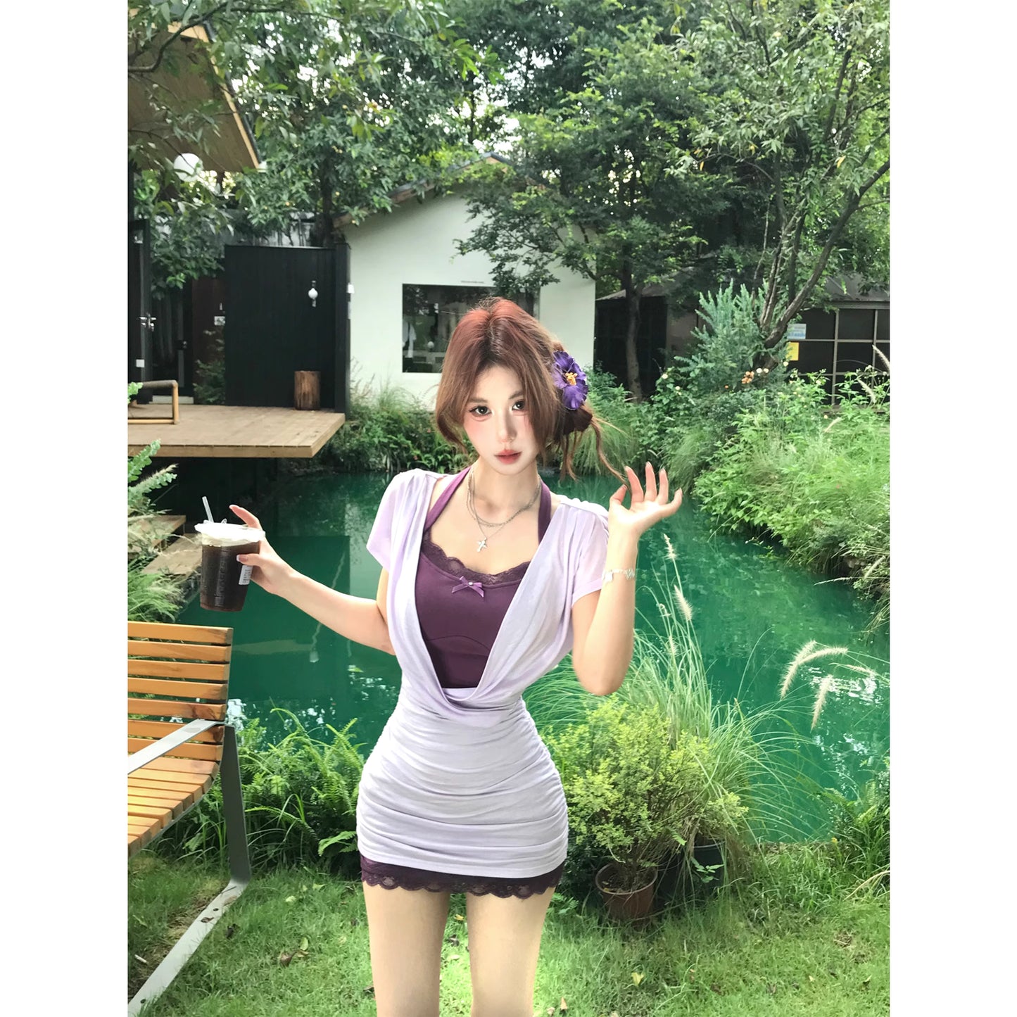 Women's casual dress  A390