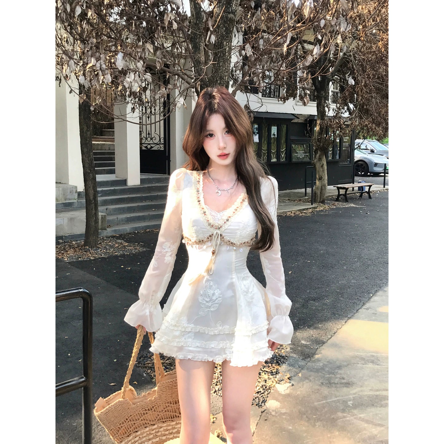 Robe de soirée longue sirène colorée à paillettes, tenue de remise de diplôme fg8362