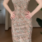 Sweetheart Spaghetti Strap Sequin Mermaid Long Evening Gown fg8796