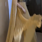 Halter Keyhole Pleated Chiffon Evening Gown With Cape Sleeves fg8813