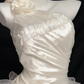 One Shoulder 3D Floral Satin Tulle Short Homecoming Dress fg8856