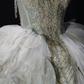 Halter Beaded Sequin Petal Tulle Short Homecoming Dress fg8880