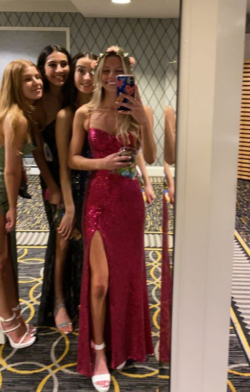 strapless open back dress Kyala Maxi Dress main image 1