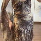 Vintgae Prom Party Dress Chiffon Evening Dress Birthday Outfit  fg8713