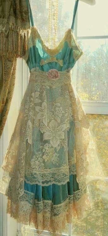 V Neck Lace Blue Prom Party Dress Homecoming Dress Birthday Outfit fg8469